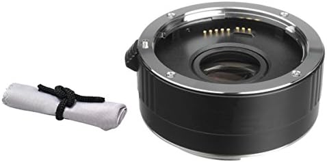 Телеконвертер Canon EOS 40D 2x (4 елемента) + кърпа за почистване от микрофибър Nwv Direct.