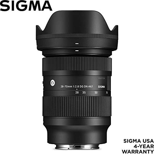 Модерен обектив Sigma 28-70 mm f/2.8 DG DN за Sony E-Mount с аксесоар Altura Photo Advanced и комплект за пътуване