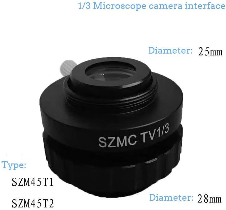 Обзавеждане за лабораторен микроскоп Промишлен Цифров Тринокулярный Микроскоп Обектив на камерата CTV 1/2 1/3 Адаптер 0.5