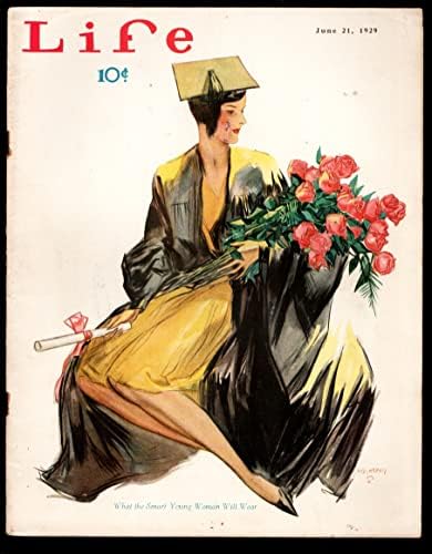 Life 21.06.1929-Корица за выпускницы Холмгрена - Реколта комикси и анимации - почти 100 години -VG