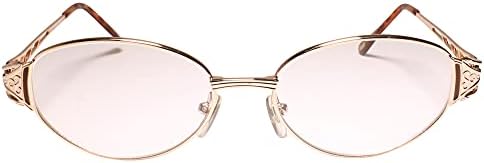 Ретро Ретро Златни Женски Овални Бифокални Очила за четене 1.50 Reader