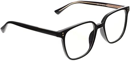 DOITOOL Home Tool 2 бр Силни Очила TR90 с Анти-Синя Светлина, Квадратни Оптични Очила унисекс