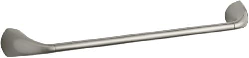 Kohler 545006 K-37050-CP Alteo 18-инчовата метална закачалка за хавлии за баня, полиран хром