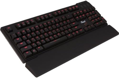 Механична клавиатура Rosewill Apollo с червена подсветка и ключа Cherry MX Blue (NEDYALKO-9100xR)