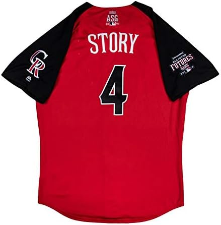 Тревър Стори 2015 Новобранец, Използва Тениска All Star Game Team USA MLB Authentic - Използваните тениски MLB Game
