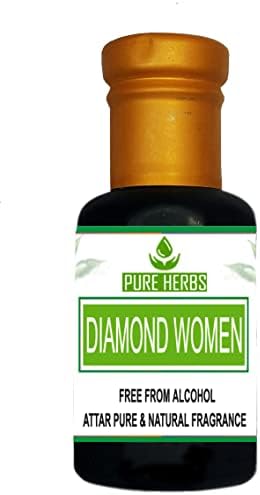 Женският аромат Pure Herbs Diamond без алкохол за мъже, за ежедневно приложение, 50 мл