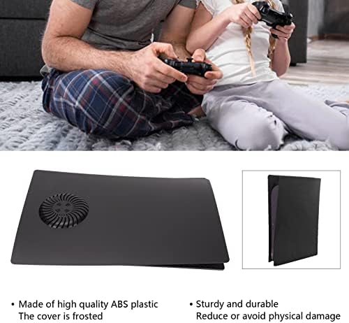 Защитен калъф за замяна панел GOWENIC за игралната конзола PS5, Мат faceplates Предпазва от прах и драскотини, с вентилационни