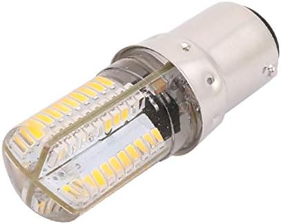 X-DREE 200V-240V Led лампа Epistar 80SMD-3014 с регулируема яркост BA15 Топло бяло (Bombilla LED 200 v-240 v Epistar 80SMD-3014 с регулируема