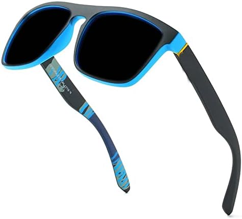 mincl Спортни Поляризирани Слънчеви Очила за Четене за Мъже, Жени, Класически Червени Очила За Четене На Открито С Пълни Лещи