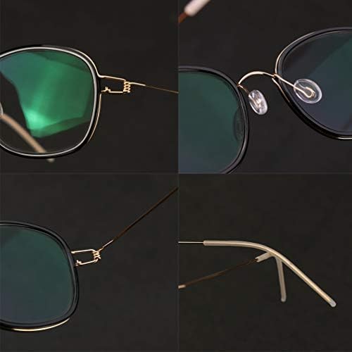 RXBFD Фотохромичните Очила за четене, Ретро Метална Дограма с пълна рамки, Удобни Слънчеви очила с защита от Uv, Подходящи