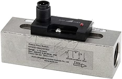сензор за дебита на водата премина бутални тип switch разхода на вода DN15/DN20/DN25 м вода от неръждаема стомана разходомер