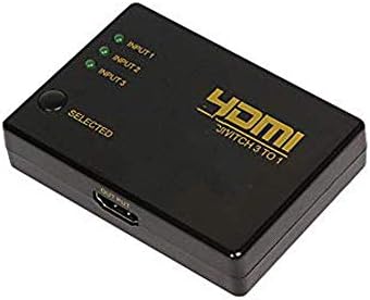 HDMI Превключвател 4K Х 2K 3D Сплитер HDMI Мини 3 Порта Превключвател 3-в-1-Изход HDMI Концентратор за DVD и HDTV Xbox, PS3 PS4 Latptop