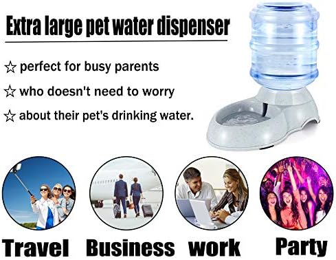 Стара Диспенсер за вода за кучета Tjikko, Купа за вода за Кучета, Диспенсер за вода за Домашни любимци, Автоматична Купа За Вода За Кучета,