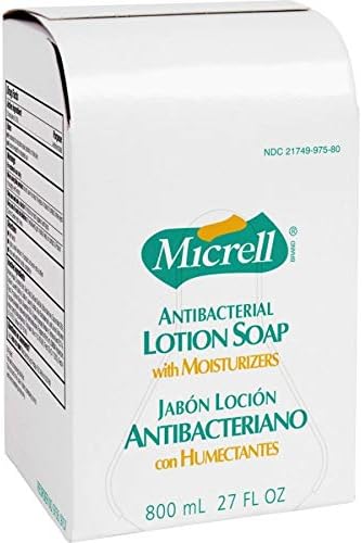 Антибактериален лосион за зареждане на сапун, Течен, С лек аромат, 800 мл, 12 бр/Кутия