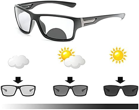 Очила за четене COTIA, Преходен, Слънчеви Очила, Фотохромный Бифокальный Карти за мъже, Реколта Спортна Квадратни рамки за очила