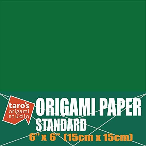 [Студио оригами Таро] Стандартен 6-инчов еднопосочна един-цветен (бяла), 50 листа (всички от един цвят) е Квадратна японската хартия