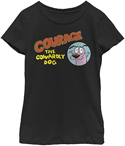 Мъжки t-shirt Courage the Cowardly Dog С Логото на Courage