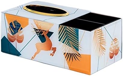 Капак кутии за Салфетки Кутия за съхранение на Салфетки с Голям капацитет на Творчески, богат на функции Домакински Кутия За Хартия,