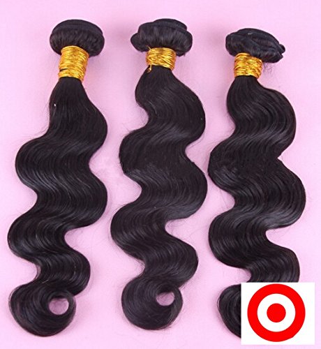 DaJun Hair 7A Средната Част на Лейси Закопчалка с 3 Греди Монголски Девствени Човешка Коса Remy Обемна Вълна Естествен Цвят (марка: DaJun)