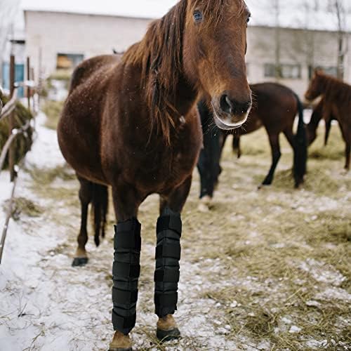 ДЪГАТА Ледена Обувки за коня, Пакет с Лед, при Травми, за Многократна употреба Гел Ледени Тайна за Охлаждаща Терапия Pro за
