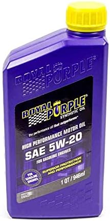 Мощното моторно масло Royal Purple® 51520 5W-20 (5QT)