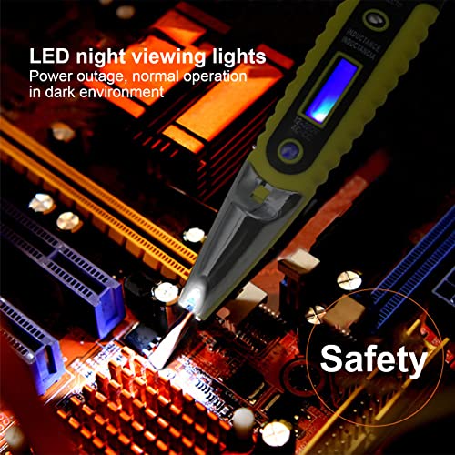 LED Многофункционален Дигитален Електрически Тестер Дръжка, Тестер за Напрежение Детектор за Напрежение Digital AC/DC Тестер