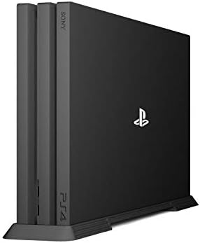 Вертикално закрепване за PS4 Pro | щипка за Playstation 4 Pro Deluxe с вградени вентилационни отвори за по-добра вентилация