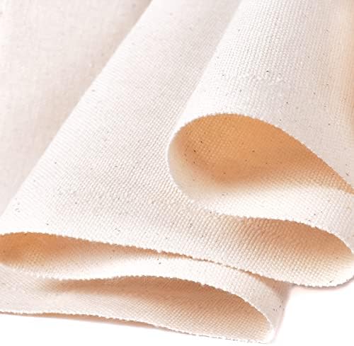 Естествен памук, холщовая плат с тегло 7 грама (патешки), ширина 63 инча и дължина 3 ярд