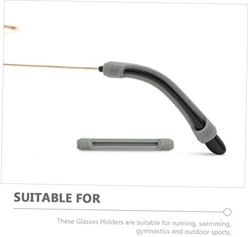 Hemoton 40 Чифта Очила Уши за Виска Аксесоари За Упражняване на Притежателите на Ремъците За Очила Държач За Очила Ухото За Очила