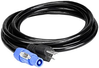 Захранващ кабел Hosa Pwn-210 NEUTRIK PowerCon - NEMA 5-15 P 10 Метра