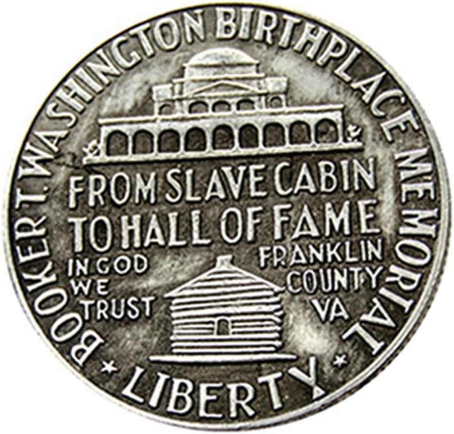 Възпоменателна Монета в Полдоллара САЩ 1946Booker Чуждестранна Копие, сребърно покритие