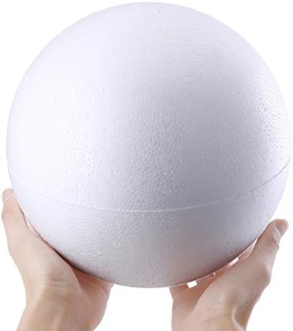 Детски Стоки за Бродерия, Мъниста, Полистирен топки Направи си сам: 20 см Сфера От бяла Полистирол, която симулира Кръгли Форми,