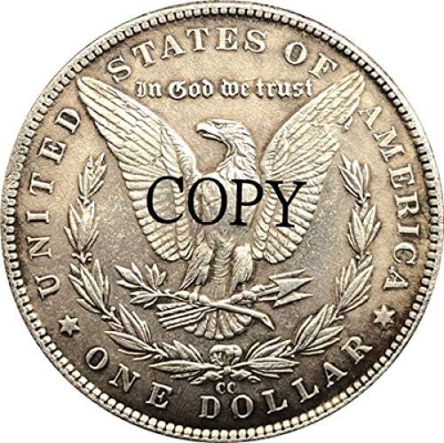 Скитник Никел 1890 cc САЩ Монета в Долари Морган Копие от Тип 159 Копие Украса за Събиране на Подаръци