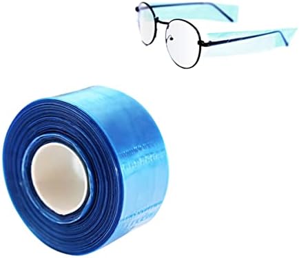 Lurrose 3 ролка Защитни Калъфи За очила, Ръкави За Химическа Вълна, Защитни Накрайници, Боя за Коса, Цвят за Еднократна употреба
