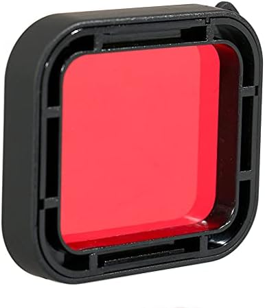 NATEFEMIN Корпус за Гмуркане Калъф Червен Филтър на Обектива Защитно покритие за Подмяна на GoPro Hero 5 6 Фотоапарат Част от Аксесоар