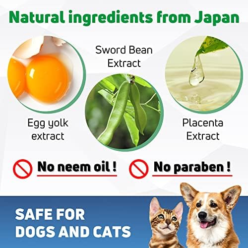 Комплект четка за зъби на Д-р. Стоматологичен Wan За кучета и котки | Освежители за дишане за домашни любимци | Японско качество | Намалява