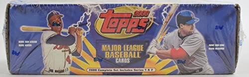 Търговец на фабрика набор от бейзболни картички Topps 2000 (синьо) - Хокей карта с надпис