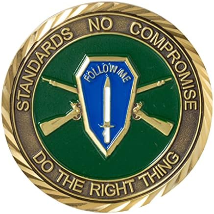 Армия на Съединените Щати на САЩ, Форт Бенинг, щата Джорджия, монета, за повикване на кандидат-офицери OSC School Challenge