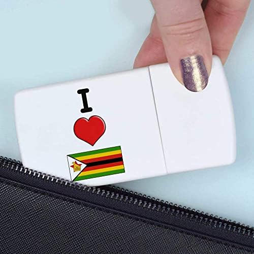 Кутия за хапчета Azeeda Аз обичам Зимбабве с разделител за таблетки (PI00019220)