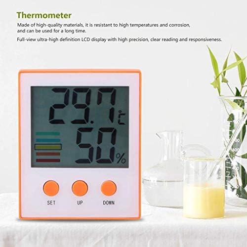 XJJZS Стаен Термометър - Домакински Измерване на температура и влажност, Измерване на температурата в помещението за цветя, Влажен