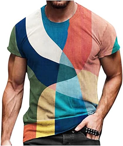Тениски в стил BADHUB с равен брой гласове-боя за мъже, Хипстерские Върховете в стил Хип-Хоп с дълъг ръкав, Ежедневни Цветни Тениски