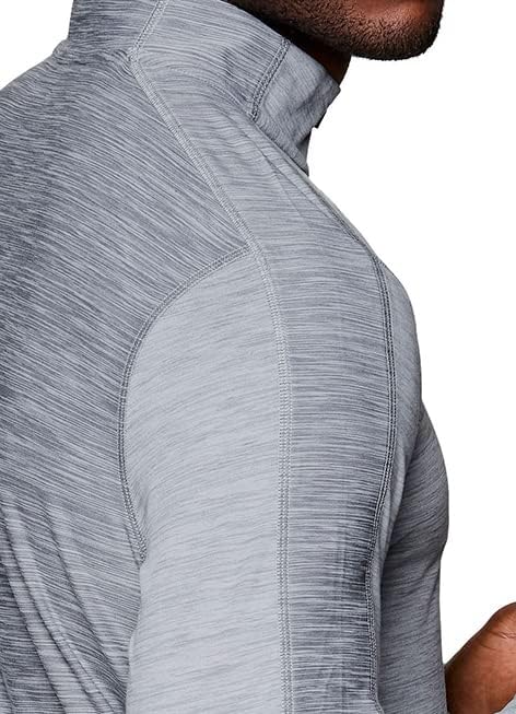 Лека Сверхмягкая риза RBX Active Men ' s Performance с дълъг ръкав с цип на 1/4 инча