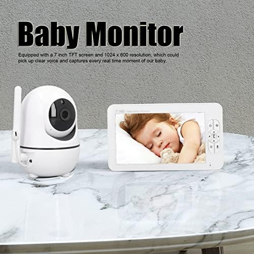 Следи бебето LBEC, Домашна камера за сигурност с функция за определяне на температурата с висока разделителна способност за дома (штепсельная