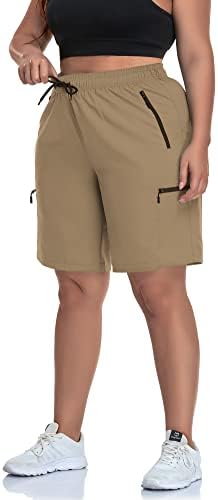 Дамски къси панталони-Карго SEKINO Размер Плюс За Туризъм, Леки, бързо съхнещи Летни къси Панталони, Спортни Улични къси