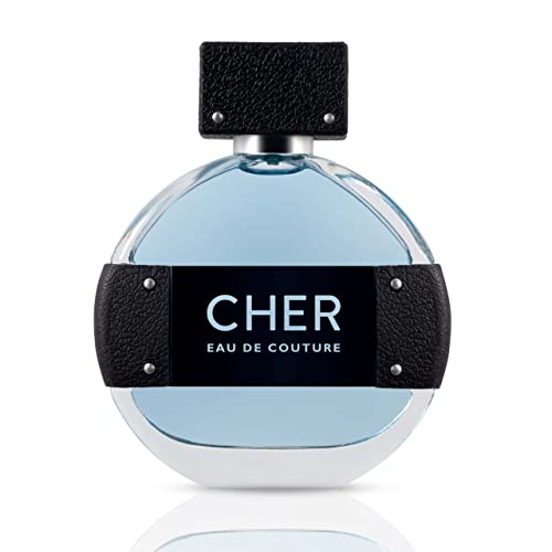 Парфюм-спрей Cher Eau De Couture от Scent Beauty - Парфюм спрей унисекс с матирано мини-цитрусов аромат с нотки на бергамот, жасмин, роза, ветивер, сандалово дърво, ванилия орхидея