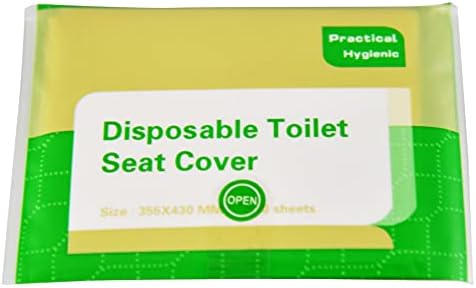 HOME-X Еднократни покривала за седалки на тоалетни, хигиенни консумативи, в удобно за пътуване в преносен джоба за възрастни
