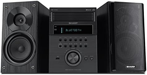 Sharp XL-BH250 Изпълнителна акустична система Sharp с 5 диска Micro Срок Executive с Bluetooth, USB порт за възпроизвеждане на MP3 AM/FM,
