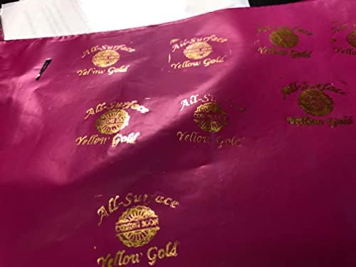 Мастило за щамповане злато BCH Premium Yellow Gold All-Surface Gold Печат Ink - Идеалното решение за висококачествен печат