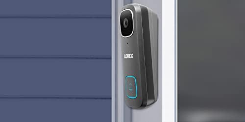 Lorex Кабелна 1080p видео домофон на система за сигурност на входната врата с 1080p резолюция, камера за откриване на движение и