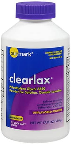 Прах Sunmark Clearlax без мирис - 17,9 грама